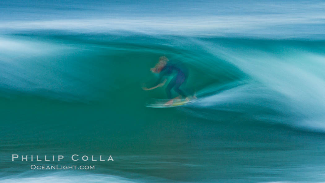 Breaking wave fast motion and blur. The Wedge. Newport Beach, California, USA, natural history stock photograph, photo id 27072