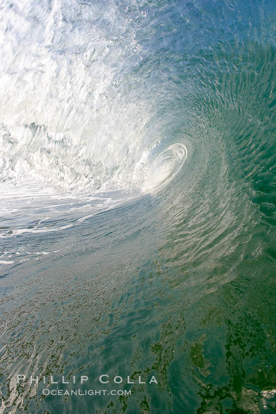 Morning surf. Carlsbad, California, USA, natural history stock photograph, photo id 20795