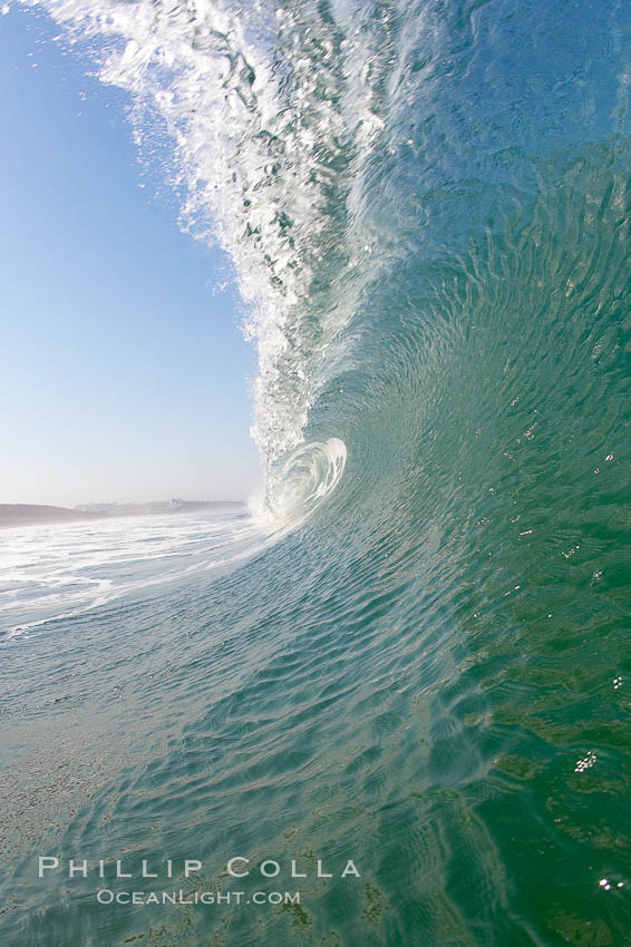 Morning surf. Carlsbad, California, USA, natural history stock photograph, photo id 20793