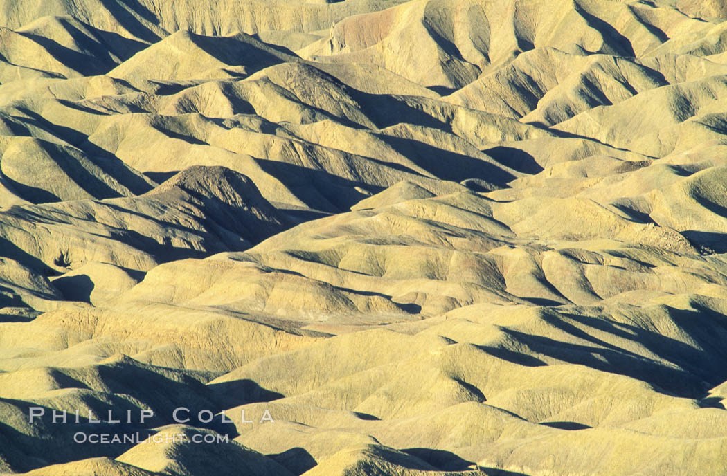 Carrizo Badlands viewed from Fonts Point. Anza-Borrego Desert State Park, Borrego Springs, California, USA, natural history stock photograph, photo id 05533