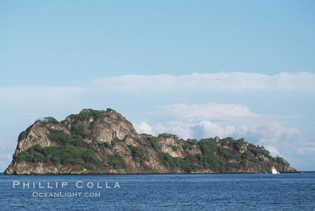 Manuelita Island near Cocos Island. Costa Rica, natural history stock photograph, photo id 05800