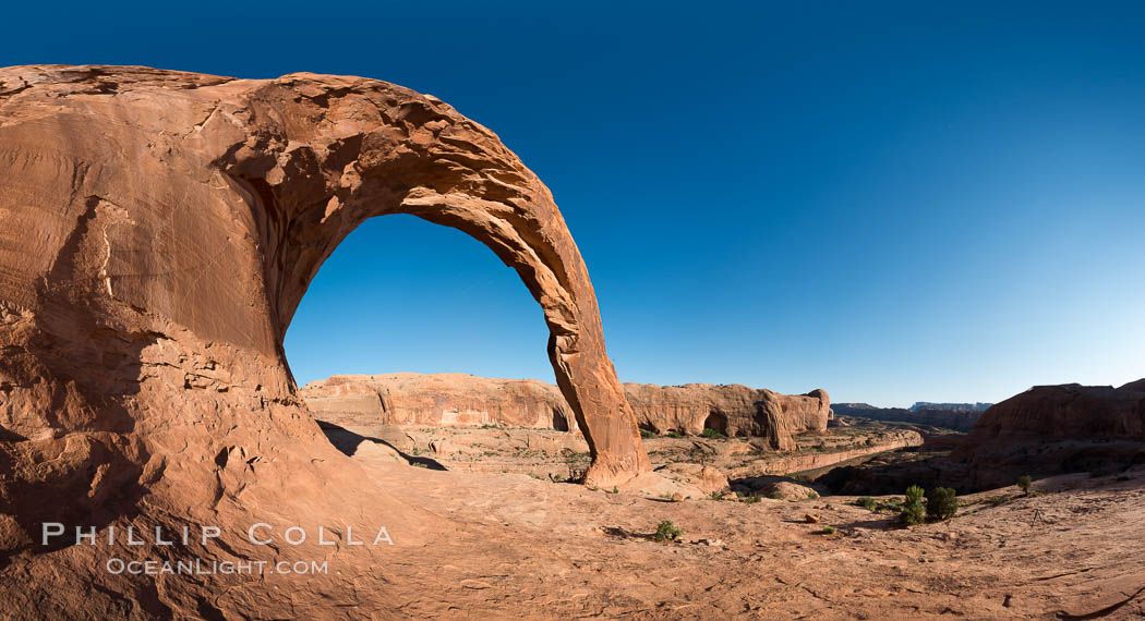 Corona Arch, Moab, Utah. USA, natural history stock photograph, photo id 29246