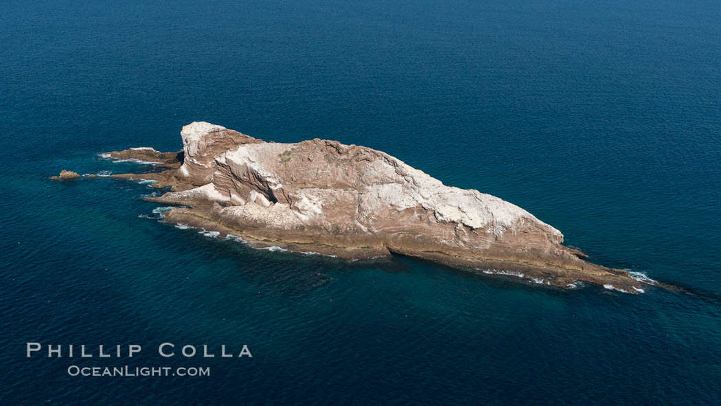Middle Grounds in Mexico's Coronado Islands, aerial photograph. Coronado Islands (Islas Coronado), Baja California, natural history stock photograph, photo id 29058