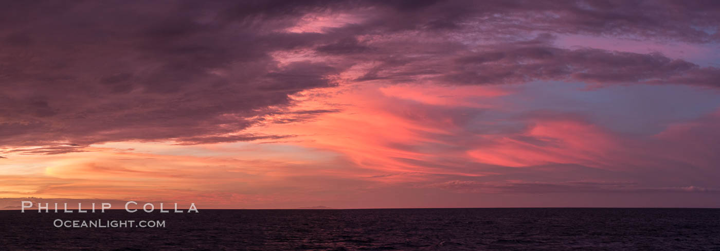 Fijian Sunset, South Pacific Sunset., natural history stock photograph, photo id 31857