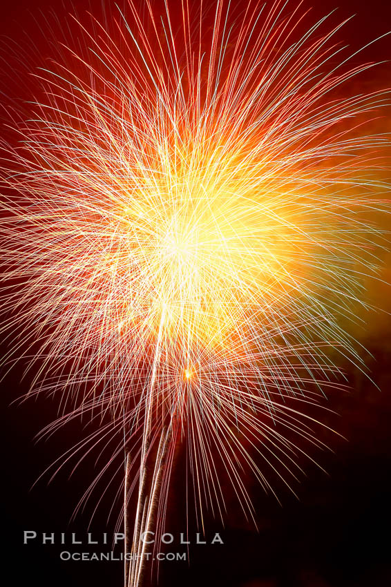 Fireworks, Aviara, Carlsbad, California