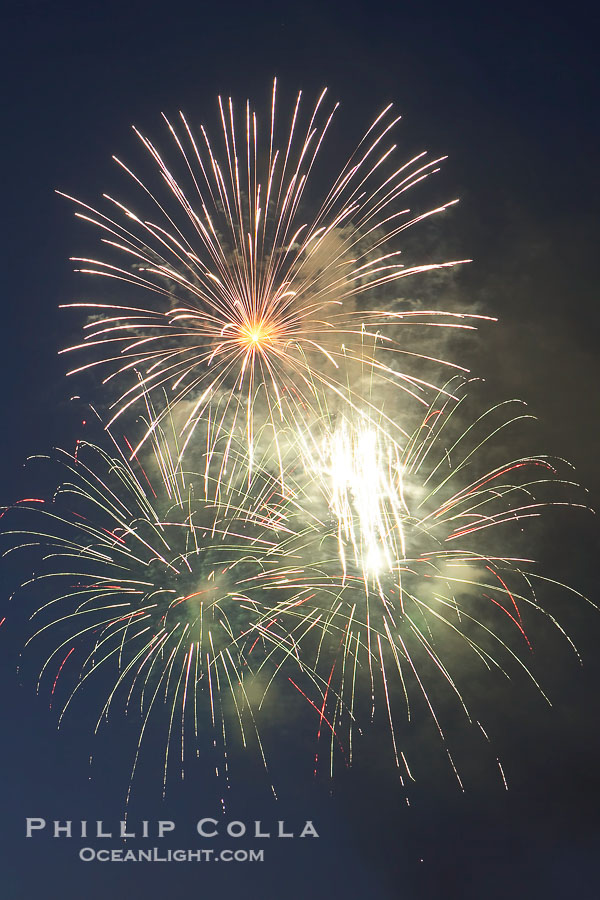 Fireworks, Legoland., natural history stock photograph, photo id 16223