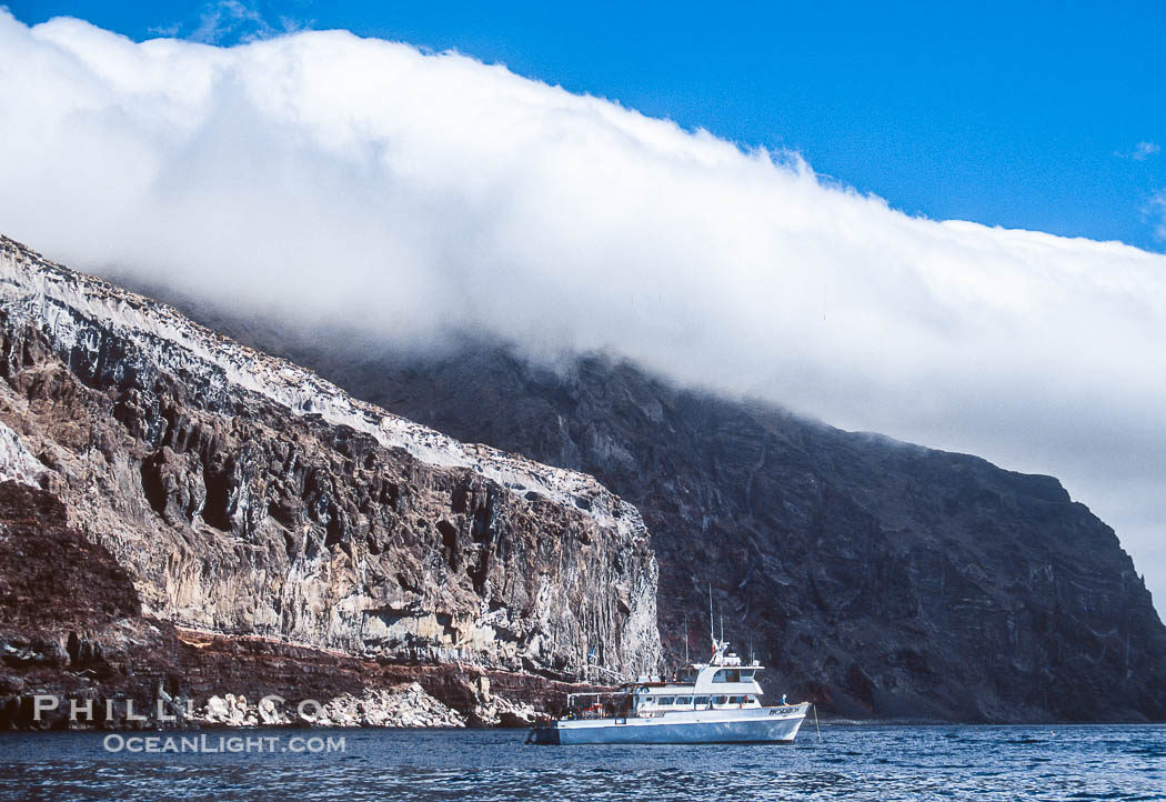 Guadalupe Island near Pilot Rock, Mexico., natural history stock photograph, photo id 36142