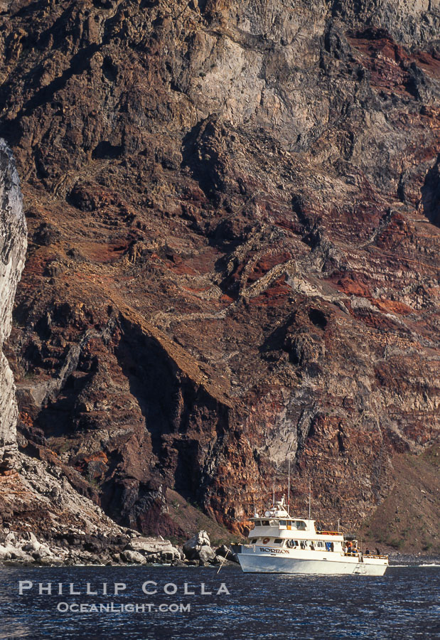 Guadalupe Island near Pilot Rock, Mexico., natural history stock photograph, photo id 36146