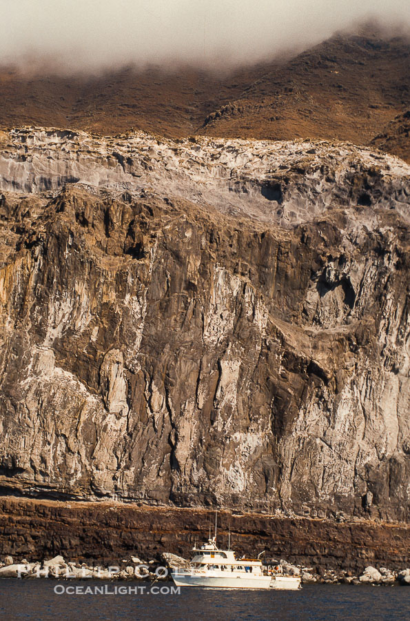 Guadalupe Island near Pilot Rock, Mexico., natural history stock photograph, photo id 36147