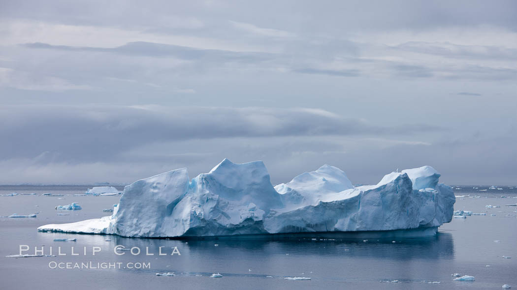 Iceberg. Antarctic Sound, Antarctic Peninsula, Antarctica, natural history stock photograph, photo id 24806
