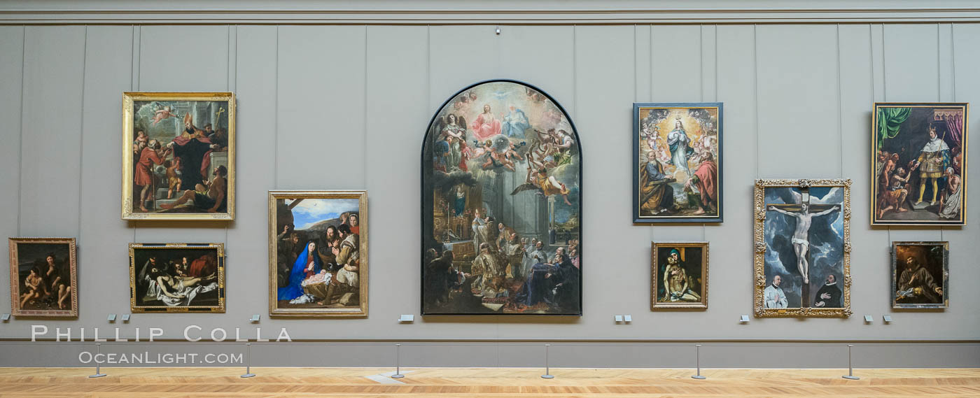 Inside the Louvre Museum, Paris., natural history stock photograph, photo id 28110