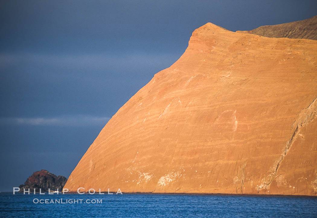 Isla Adentro and Church Rock, Guadalupe Island, Mexico. Guadalupe Island (Isla Guadalupe), Baja California, natural history stock photograph, photo id 36145