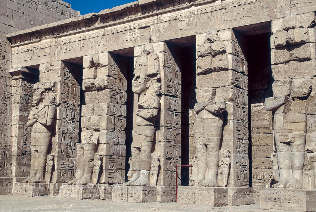 Karnak Temple. Luxor, Egypt, natural history stock photograph, photo id 02596
