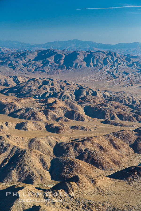 In-Ko-Pah Mountains, Tierra Blanca Mountains and Sawtooth Mountains Wilderness., natural history stock photograph, photo id 27930