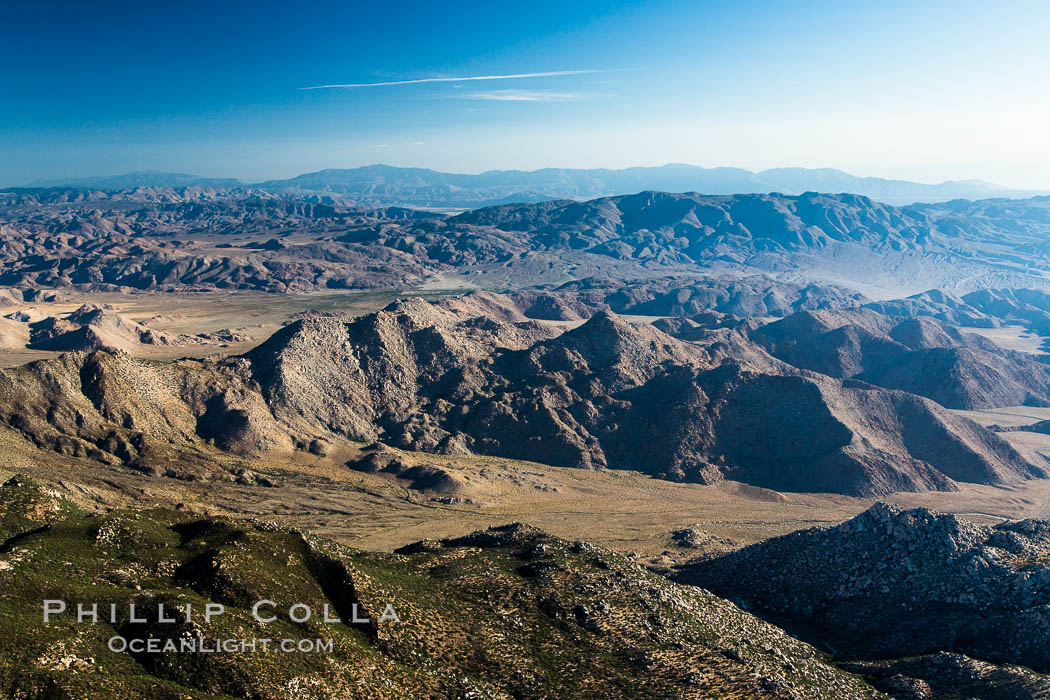 In-Ko-Pah Mountains, Tierra Blanca Mountains and Sawtooth Mountains Wilderness. San Diego, California, USA, natural history stock photograph, photo id 27928