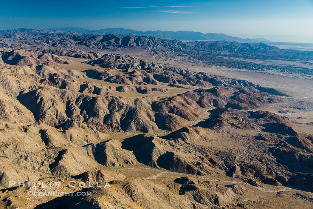 In-Ko-Pah Mountains, Tierra Blanca Mountains and Sawtooth Mountains Wilderness., natural history stock photograph, photo id 27929