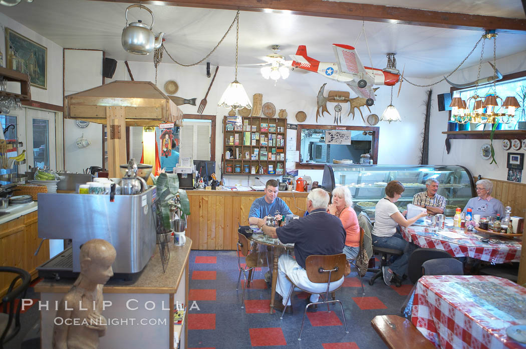 Le Barn Appetit, creperie and inn. Seward, Alaska, USA, natural history stock photograph, photo id 18997