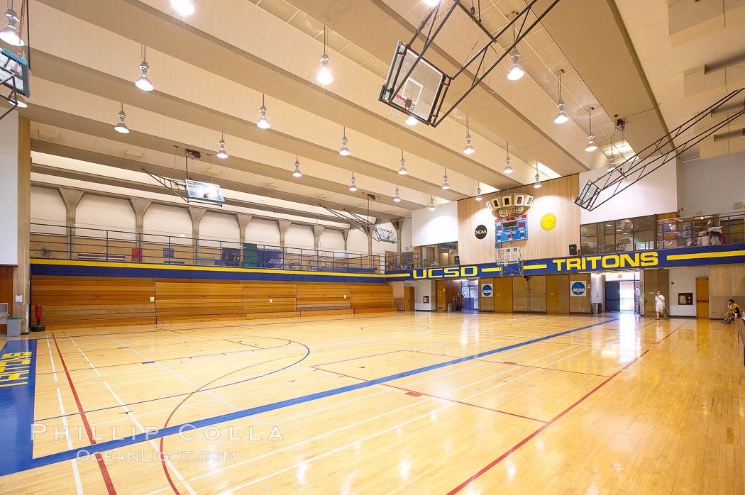 Main Gymnasium, University of California San Diego (UCSD). University of California, San Diego, La Jolla, USA, natural history stock photograph, photo id 21227