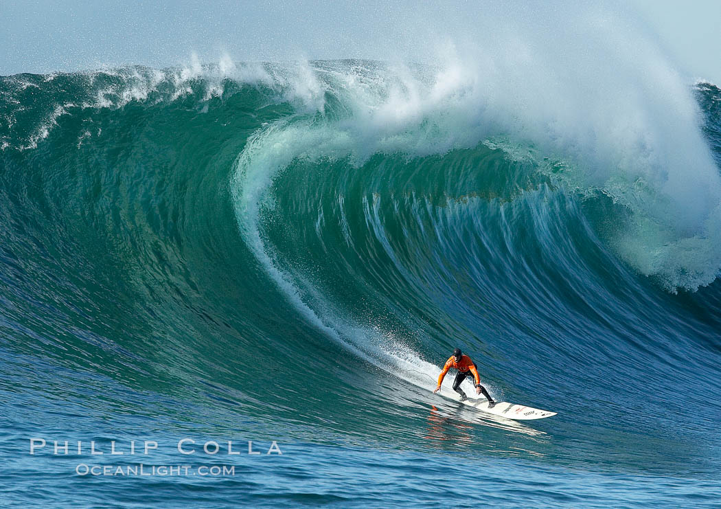 Brock Little, final round, Mavericks surf contest (third place), February 7, 2006, Half Moon Bay, California