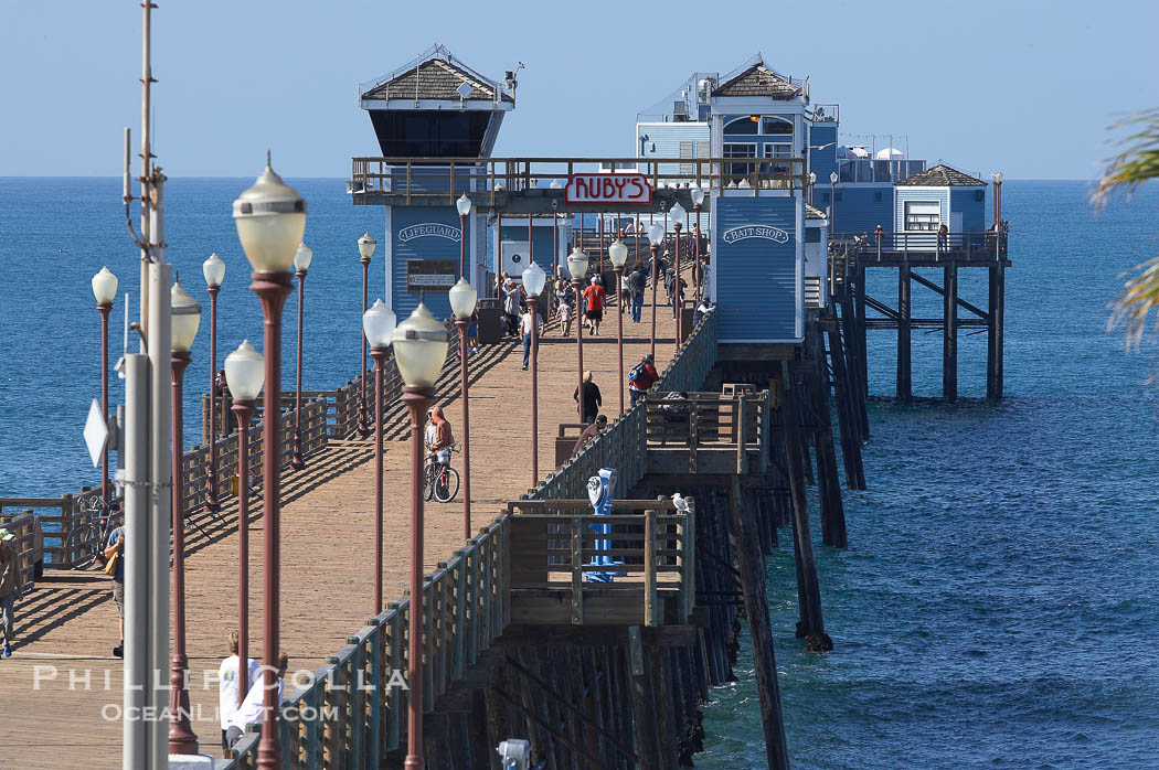 Oceanside Pier., natural history stock photograph, photo id 20367