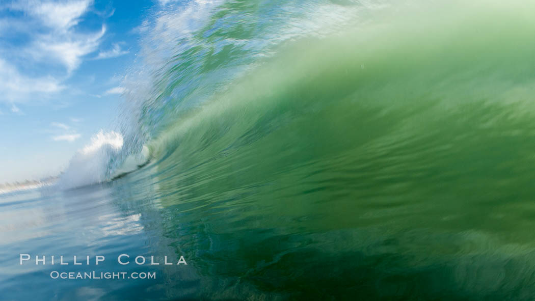 Sunset wave, Ponto, Carlsbad, California