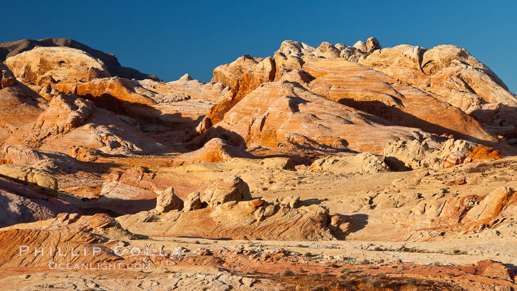 Sandstone formations. Valley of Fire State Park, Nevada, USA, natural history stock photograph, photo id 26490