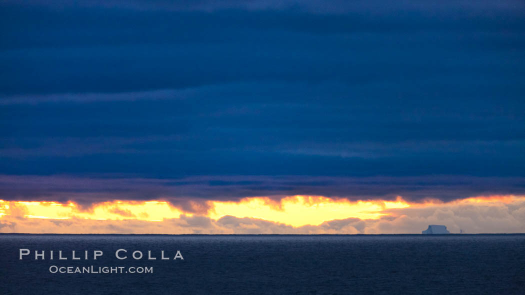 Clouds, weather and light mix in neverending forms over the open ocean of Scotia Sea, in the Southern Ocean., natural history stock photograph, photo id 24759