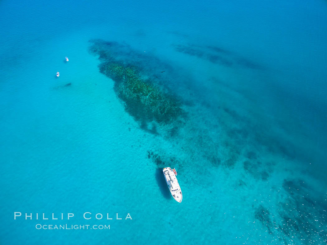 Suwanee Reef, Sea of Cortez, Aerial Photo. Baja California, Mexico, natural history stock photograph, photo id 32365