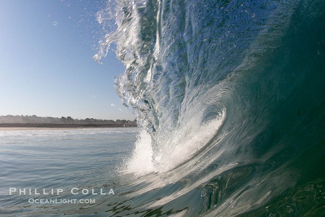 Dawn patrol morning surf, hollow wave., natural history stock photograph, photo id 20801