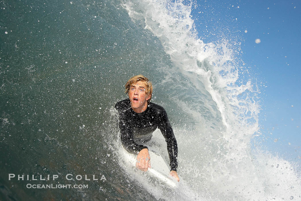 Brian Washburn, the Wedge. The Wedge, Newport Beach, California, USA, natural history stock photograph, photo id 16986