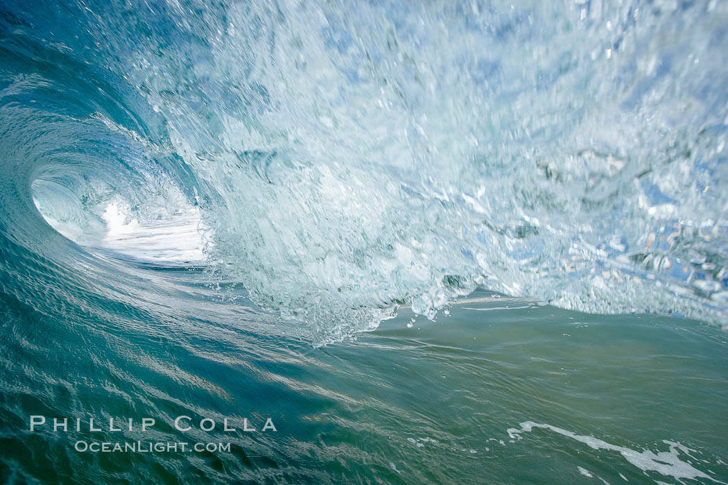 Tube, the Wedge. The Wedge, Newport Beach, California, USA, natural history stock photograph, photo id 17015