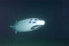 A human-powered submarine, designed, built and operated by University of Washington engineering students. Offshore Model Basin, Escondido, California, USA. Image #09772