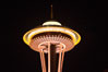 Space Needle at night. Seattle, Washington, USA. Image #13668