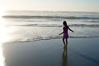 Child on the beach. Ponto, Carlsbad, California, USA. Image #14463