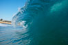 Wave breaking, tube, Newport Beach. California, USA. Image #16806