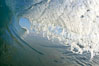 Breaking wave, early morning surf. Ponto, Carlsbad, California, USA. Image #19412