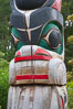 Totem pole. Butchart Gardens, Victoria, British Columbia, Canada. Image #21130