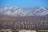 Wind turbines and Mount San Gorgonio Pass, near Interstate 10, provide electricity to Palm Springs and the Coachella Valley. California, USA. Image #22236