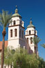 St. Mary's Basilica, in downtown Phoenix adjacent to the Phoenix Convention Center.  The Church of the Immaculate Conception of the Blessed Virgin Mary, founded in 1881, built in 1914, elevated to a minor basilica by Pope John Paul II in 1987. Arizona, USA. Image #23182