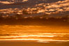 Sunset, dusk clouds, detail in the sky over the open sea, somewhere between Falkland Islands and South Georgia Island. Southern Ocean. Image #24098