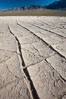 Dried mud, arid land, Eureka Valley. Death Valley National Park, California, USA. Image #25244