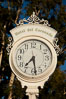 Old fashioned clock at the Hotel Del, Coronado, San Diego. California, USA. Image #27109
