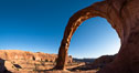 Panorama of Corona Arch, Moab, Utah. USA. Image #29240