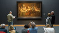 'The Conspiracy of the Batavians under Claudius Civilis' (1661-62), Rembrandt van Rijn. Rijksmuseum, Amsterdam, Holland, Netherlands. Image #29451