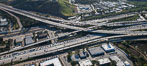 Rush Hour Traffic, Interstate 5 and Interstate 805. San Diego, California, USA. Image #30721
