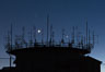 Jupiter (right), Venus (left) and stars at Night over Mount Laguna FAA Radar Site. Image #31042