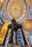 Saint Peter's Basilica interior, Vatican City. Rome, Italy. Image #35551