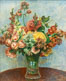 Fleurs dans un vase, Pierre-Auguste Renoire, Musee de l"Orangerie. Musee de lOrangerie, Paris, France. Image #35633