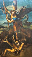 Saint Michael Vanquishing Satan, Rafael, Musee du Louvre. Paris, France. Image #35636