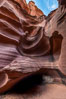 Owl Canyon, a beautiful slot canyon that is part of the larger Antelope Canyon system. Page, Arizona. Navajo Tribal Lands, USA. Image #36030